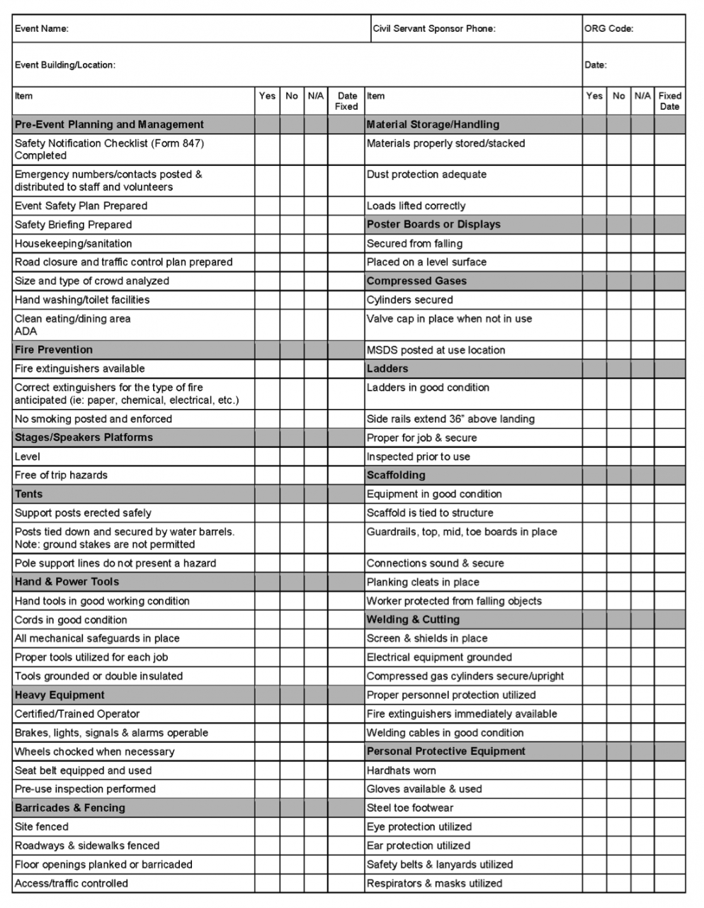 Vehiclesafetyinspectionchecklistsafety Inspection Forms Vehicle Safety