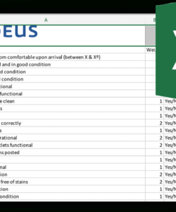 your ultimate hotel housekeeping checklist  downloadable hotel maintenance checklist template excel