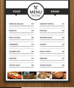 40 restaurant  food menu design psd templates  decolore modern restaurant food menu flyer template doc