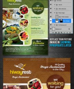 45 best restaurant and food flyer templates modern restaurant food menu flyer template