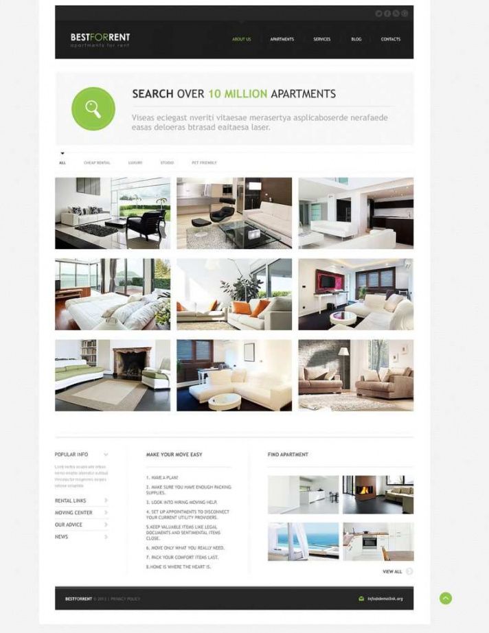 Apartment Rental Flyer Template