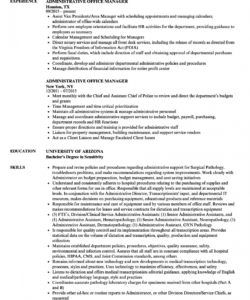 administrative office manager resume samples  velvet jobs office manager job description template