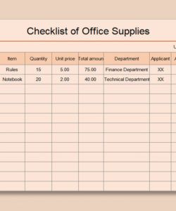 editable wps template  free download writer presentation office supply checklist template excel