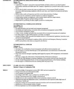 environmental officer resume samples  velvet jobs safety officer job description template pdf