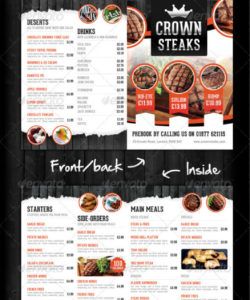 fast food graphics designs &amp;amp; templates from graphicriver modern restaurant food menu flyer template