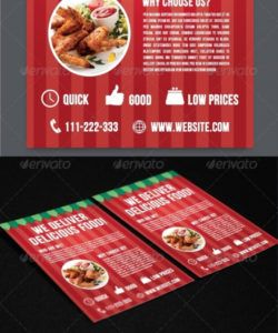 food delivery company flyer food delivery flyer template