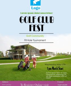 free 15 free golf tournament flyer templates  fundraiser golf tournament fundraiser flyer template