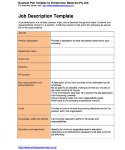 free 47 job description templates &amp;amp; examples ᐅ templatelab professional job description template