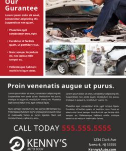 free car repair flyer template  mycreativeshop auto shop flyer template pdf