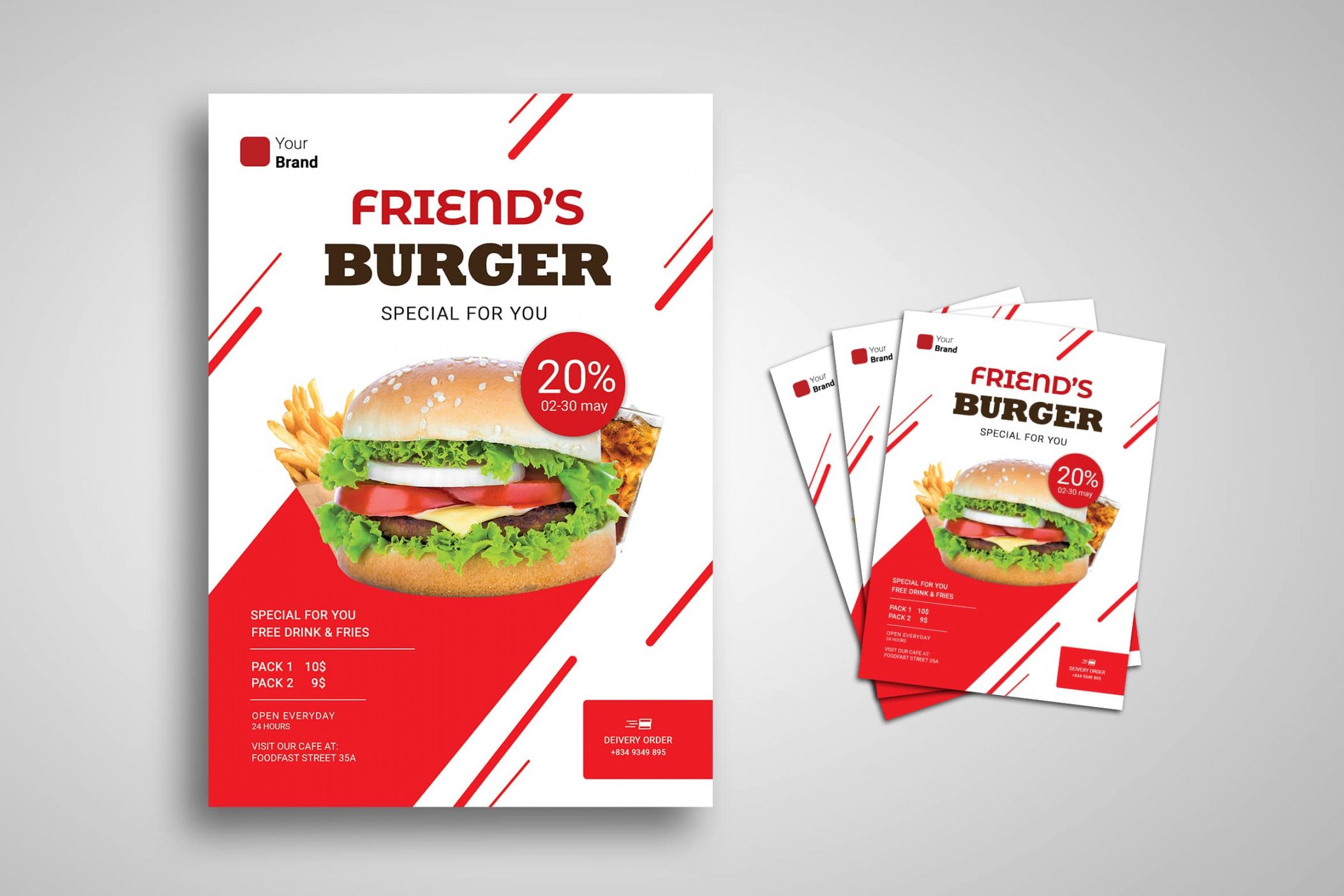free delivery food flyer template food delivery flyer template pdf