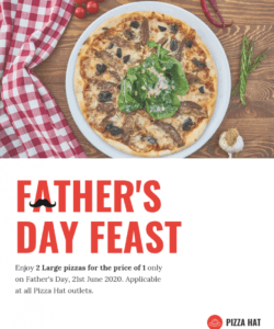 free light father&amp;#039;s day pizza flyer template pizza fundraiser flyer template pdf