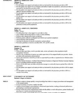 free medical assistant resume samples  velvet jobs medical assistant job description template