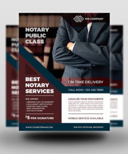 free notary services flyer template by owpictures on dribbble notary public flyer template pdf