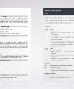 free pastor resume template guide &amp;amp; 20 examples pastor job description template and sample