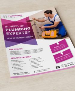 free plumber service flyer template by hossain al azad on dribbble plumbing flyer template pdf