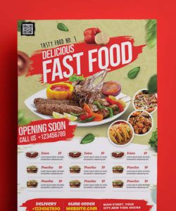 free restaurant promotion flyer template psd new restaurant flyer template