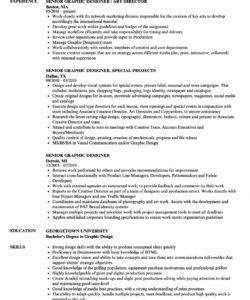 free senior graphic designer resume samples  velvet jobs senior graphic designer job description template and sample