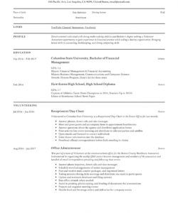 free volunteer resume sample &amp;amp; writing guide   pdf&amp;#039;s  2019 volunteer job description template doc