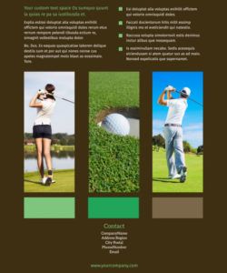golf tournament flyer template  mycreativeshop golf tournament fundraiser flyer template and sample