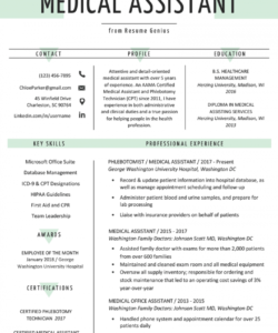 medical assistant resume sample &amp;amp; writing guide  resume genius medical assistant job description template doc