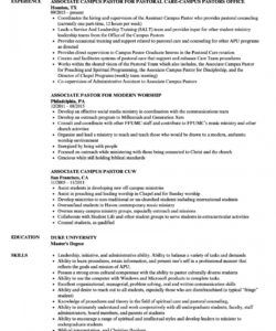 pastor resume samples  velvet jobs pastor job description template and sample