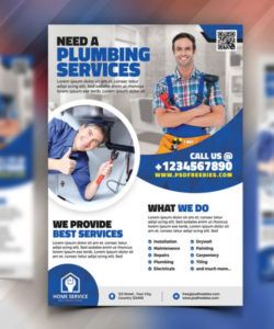 plumbing service flyer template psd  psdfreebies plumbing flyer template and sample