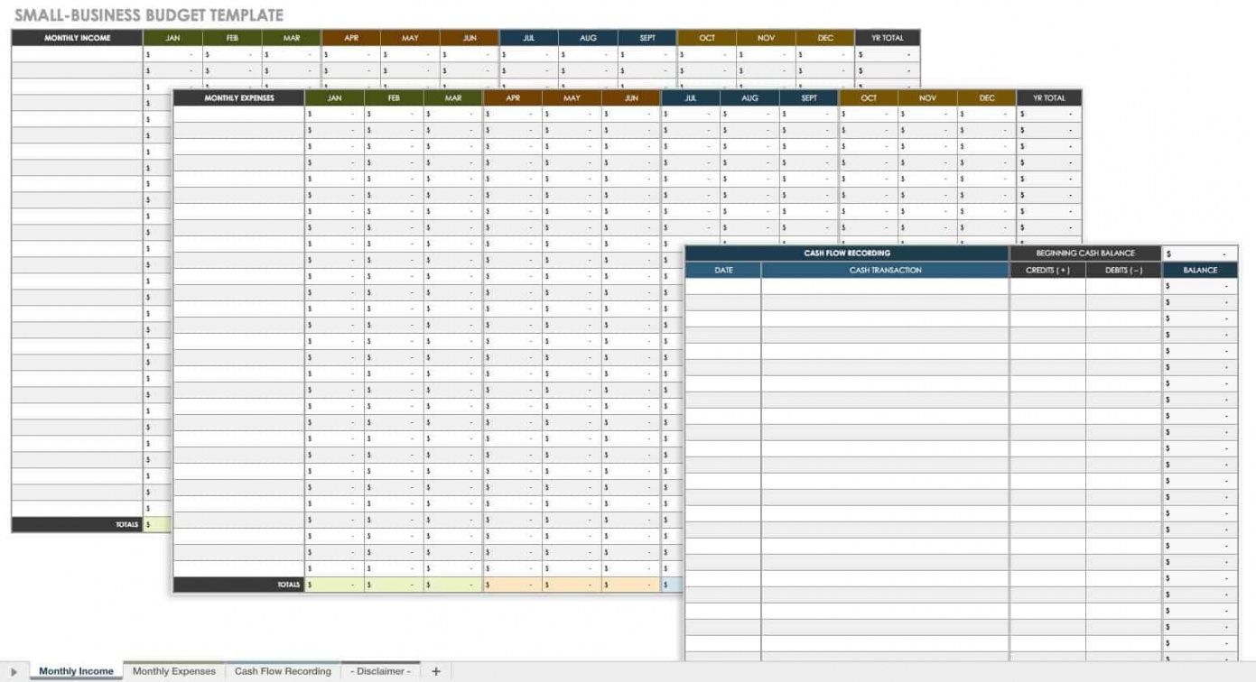 printable all the best business budget templates  smartsheet new business budget plan template excel