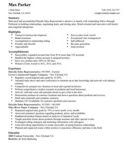 professional outside sales representative resume examples outside sales job description template doc