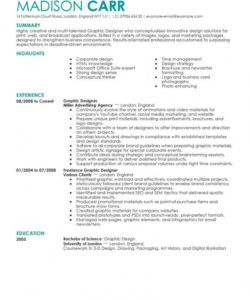 professional web designer resume examples  graphic &amp;amp; web senior graphic designer job description template and sample