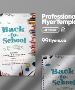 back to school event flyer free psd template  99flyers school event flyer template