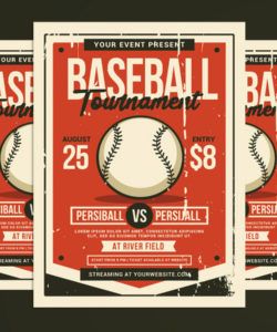 baseball tournament flyer corporate identity template baseball tournament flyer template