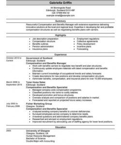 free amazing human resources resume examples  livecareer hr job description template
