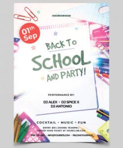 free back 2 school event psd free flyers templates  psdflyer school event flyer template doc