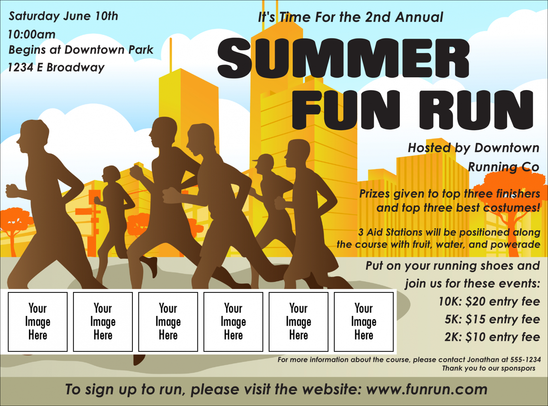 Fun Run Flyer Template