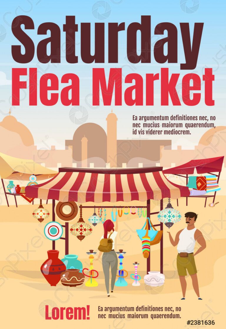 Best Flea Market Flyer Template Word Example Dremelmicro