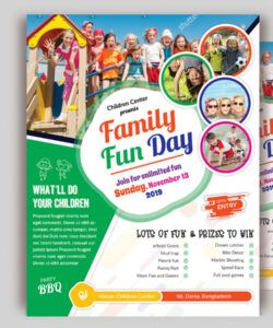 Editable Family Day Flyer Template PDF | Dremelmicro