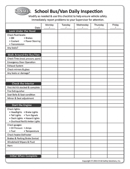 printable-fire-drill-checklist-template