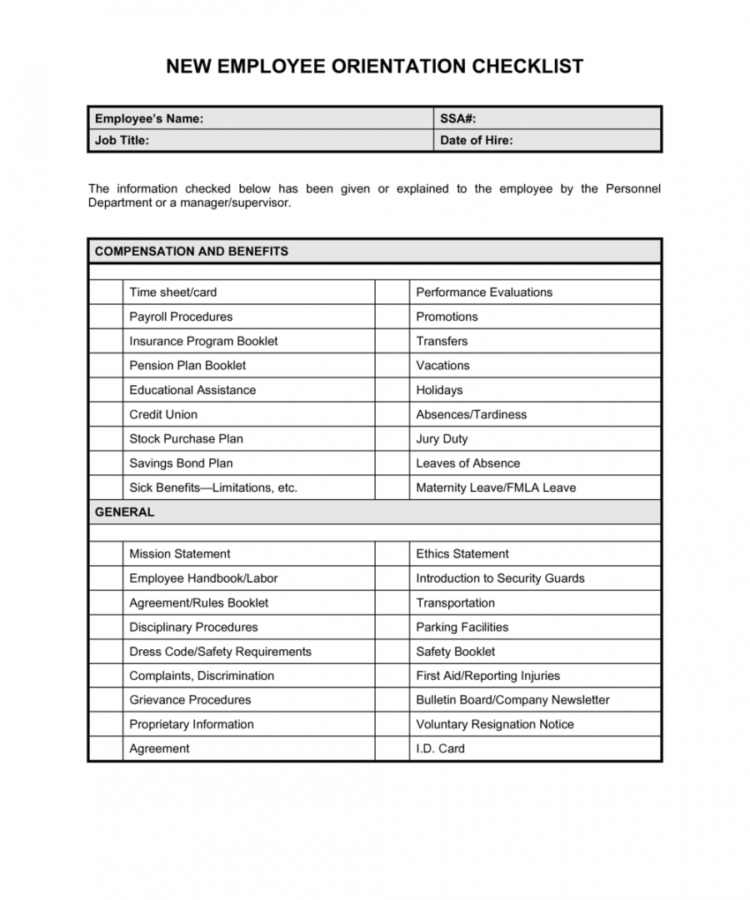 Vacation Rental Checklist Template