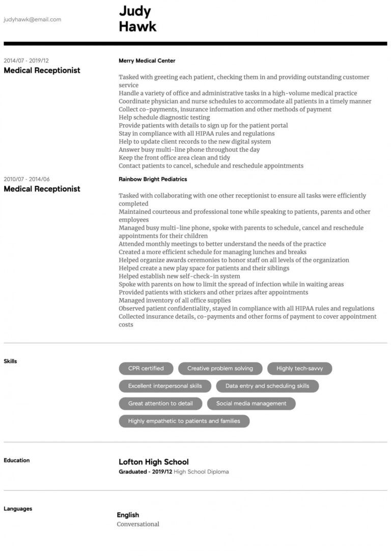 medical-receptionist-job-description-template-pdf-example-dremelmicro