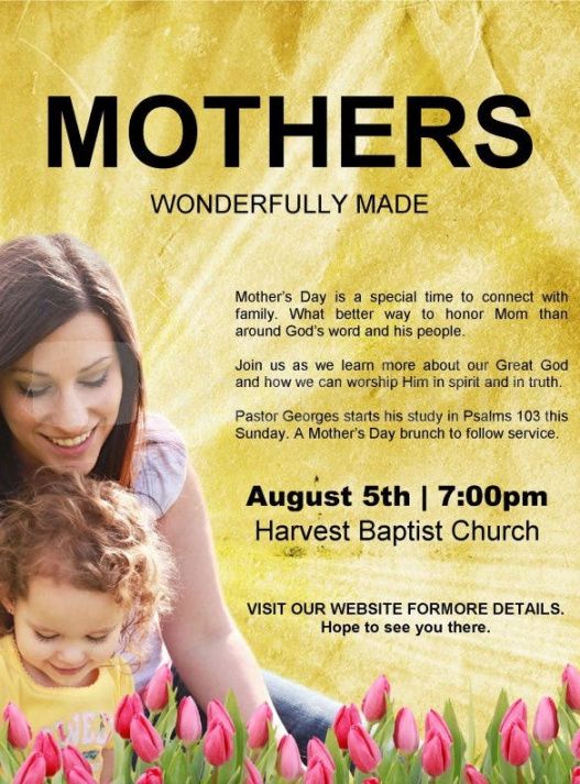Mother Day Flyer Template