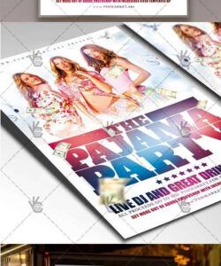 пижамная вечеринка  psd шаблон флаера pajama party flyer pajama party flyer template pdf