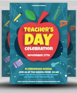 free free teacher&amp;#039;s day flyer template flyerheroes teacher teacher appreciation flyer template pdf