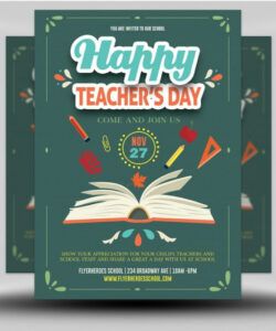 free teacher&amp;#039;s day flyer template flyerheroes customer teacher appreciation flyer template and sample