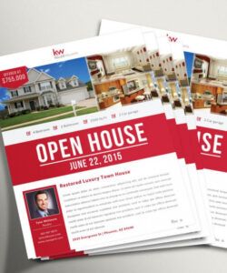 real estate open house flyer  template business broker open house flyer template doc