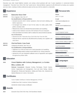 sous chef resume sample guide &amp;amp; 20 examples sous chef job description template