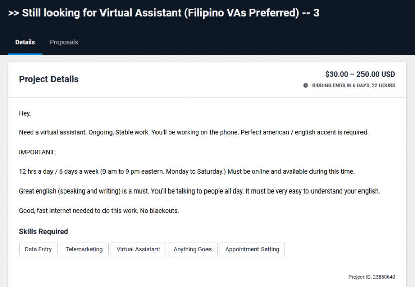 virtual assistant proposal sample letter for freelancer virtual assistant job description template doc