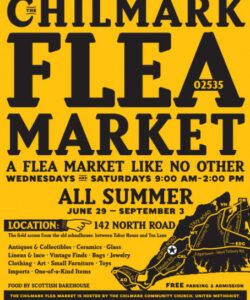 chilmark flea market on behance flea market flyer template doc