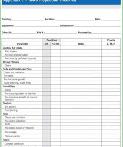 editable plumber plumbing inspection report template templates2 hvac inspection checklist template examples