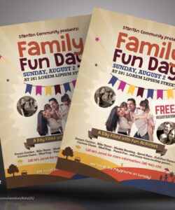 family fun day flyer corporate identity template 69770 family day flyer template and sample