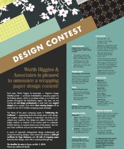 free 072015  wha wrapping paper contest flyer  worth higgins sales contest flyer template